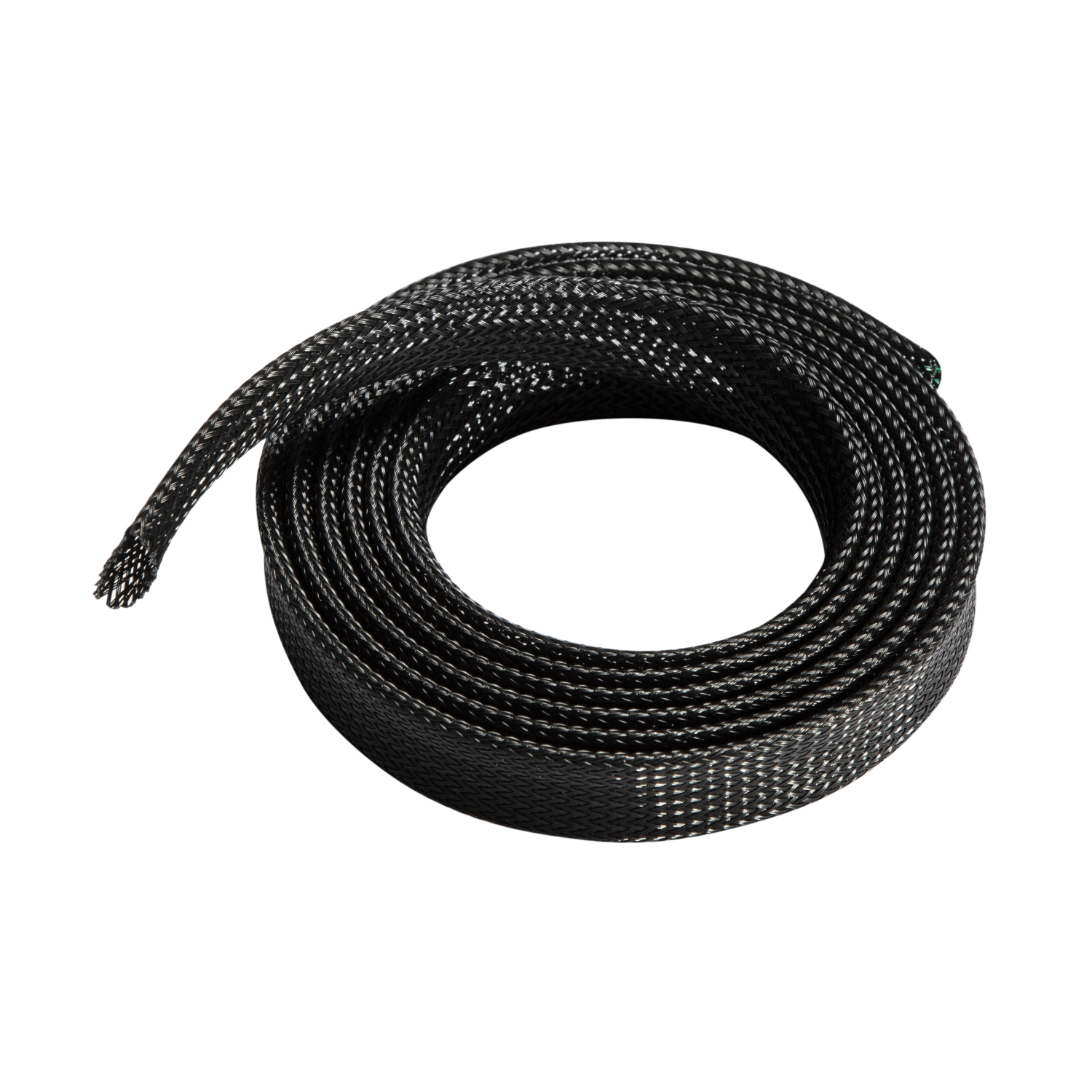Organisateur de câble en polyester Aisens 20 mm - 1,0 m - Couleur noire