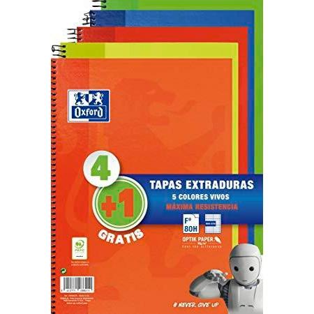 Oxford 5 Carnets 4x4mm