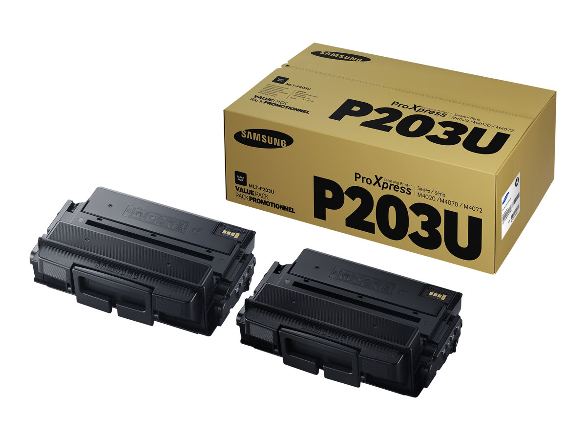 Samsung Pack 2 de toner MLT-P203U Noir (SV123A)