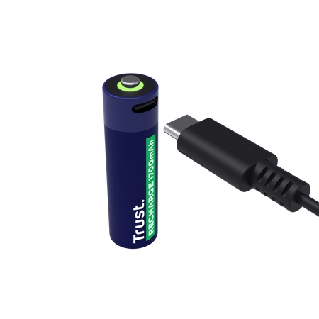 Pack de 2 piles rechargeables AA 1700 mAh