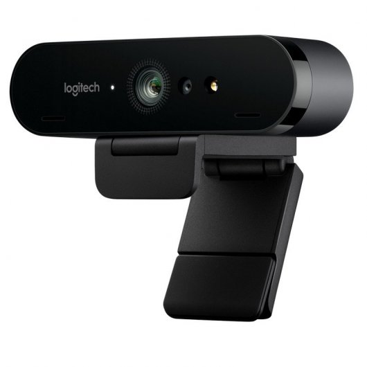 Pack de collaboration vidéo Bluetooth professionnel Logitech Webcam Brio UHD 4K + casque sans fil Zone - Noir
