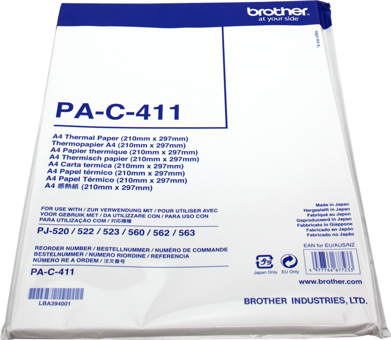 Brother PAC-411 - Papier Thermique - A4