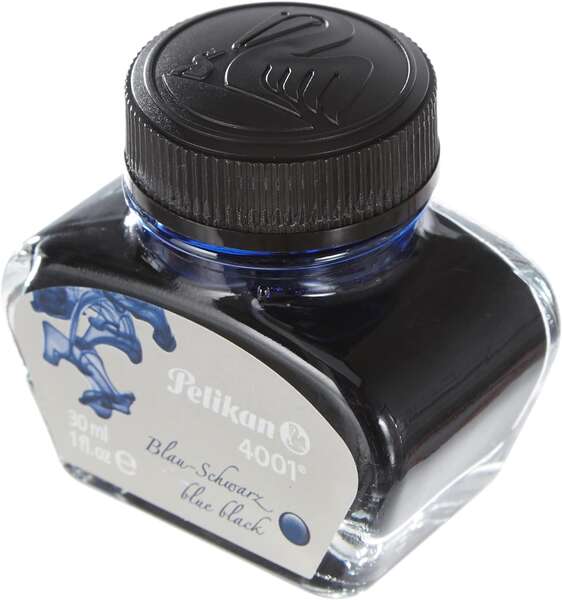 Pelikan Ink 4001 No.78 - Flacon de 30 ml - Assure le parfait fonctionnement du stylo plume - Couleur Bleu/Noir