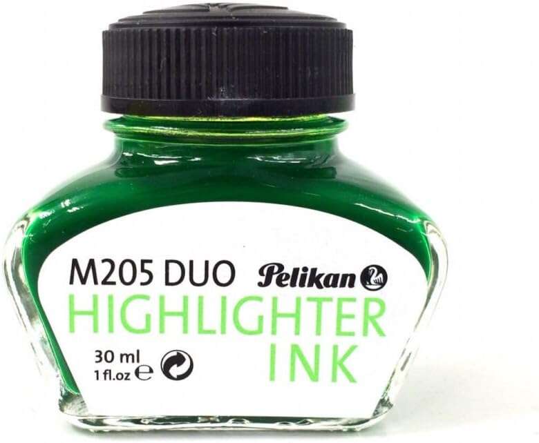 Pelikan Ink 4001 No.78 - Flacon de 30 ml - Assure le parfait fonctionnement du stylo plume - Couleur Vert Fluorescent