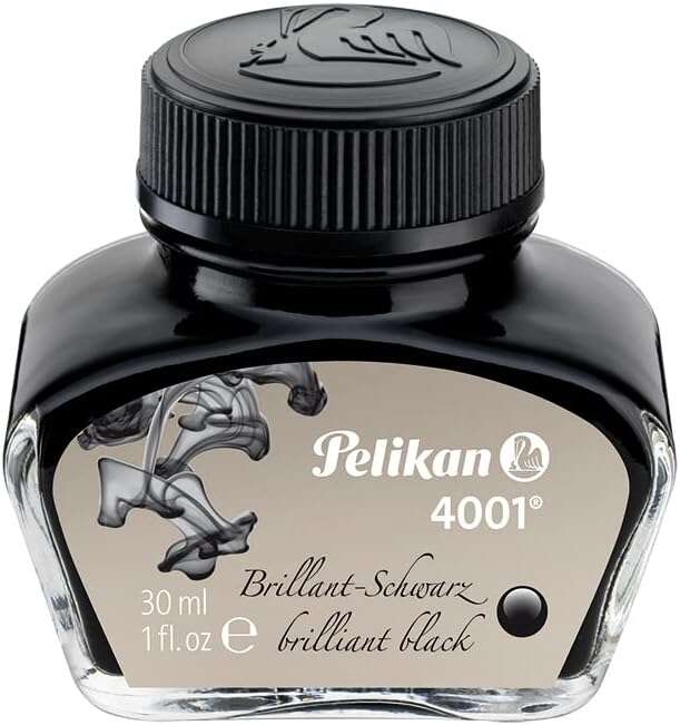 Pelikan Ink 4001 No.78 - Flacon de 30 ml - Flacon de 30 ml - Assure le parfait fonctionnement du stylo plume - Couleur Noir