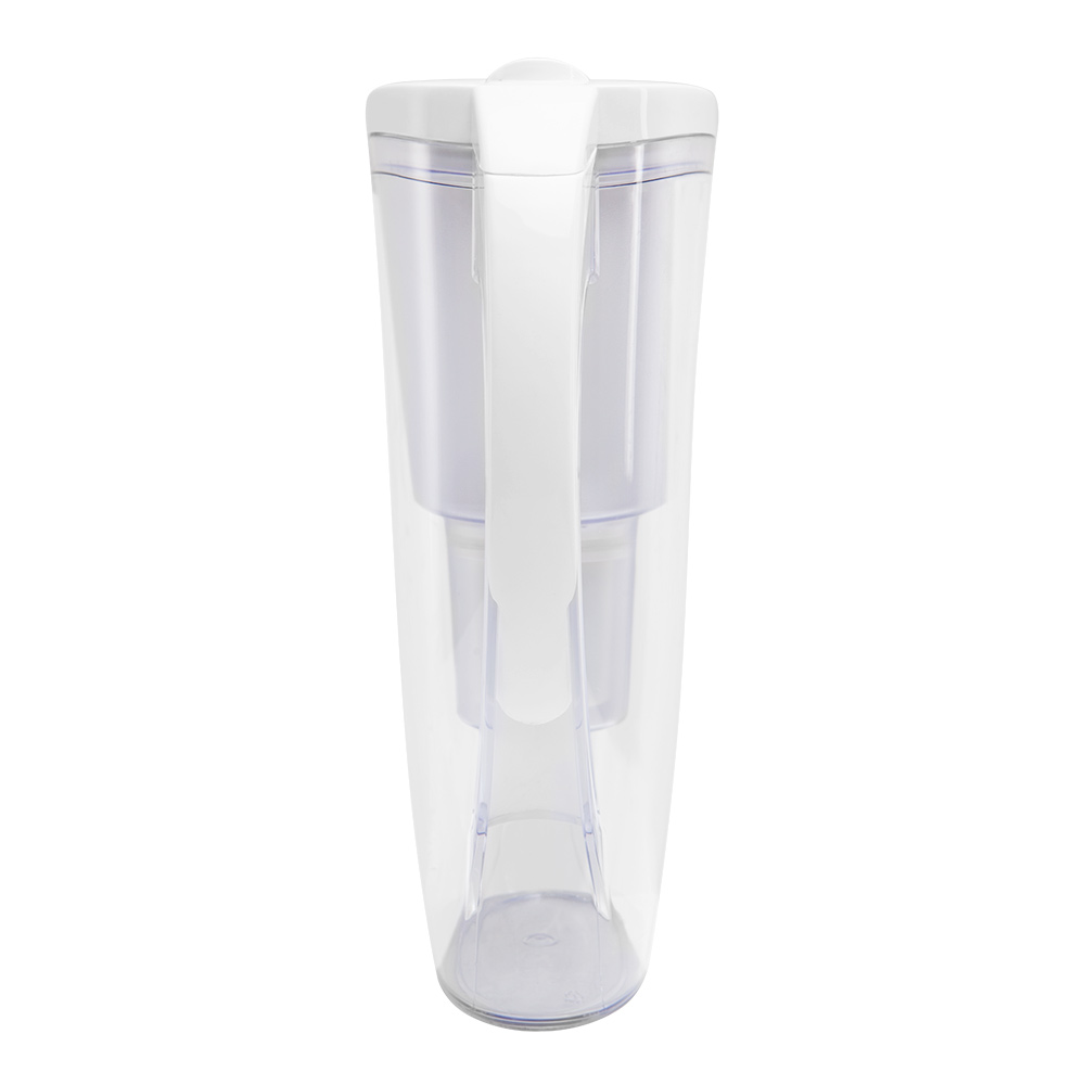 Pichet purificateur d'eau Orbegozo JR 3025 - Trois cartouches filtrantes - Capacité totale de 2,4 litres - Indicateur de durée de vie du filtre - Conception ergonomique et pratique