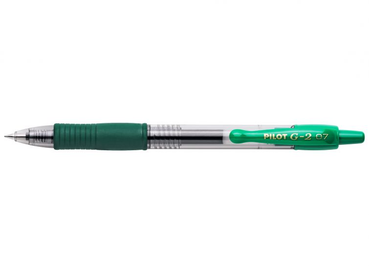LOT de 12 Pilot G2 Stylo Roller Gel 
