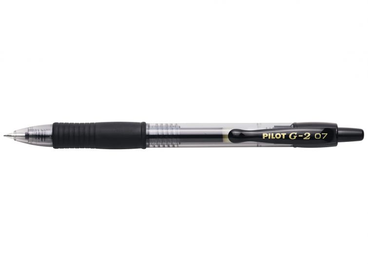 LOT de 12 Pilot G2 Stylo Roller Gel 