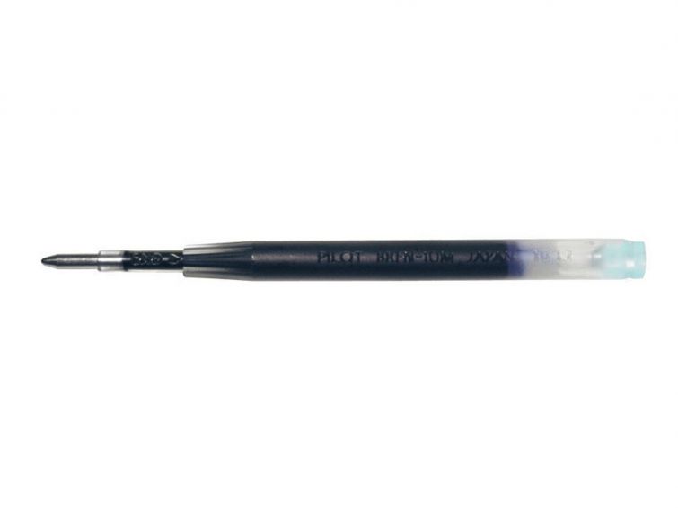 Pilot Recharge pour stylos à bille Coupe, Dr Grip Pure White et Full Black - Pointe moyenne 1,00 mm - Couleur bleue