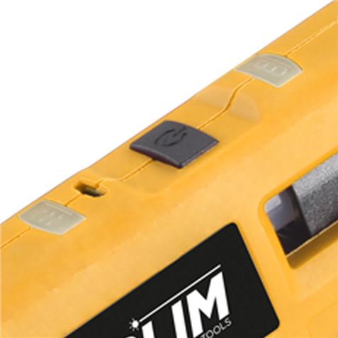 Pistolet Silicone à Batterie Blim - Design Compact et Ergonomique - Couleur Jaune