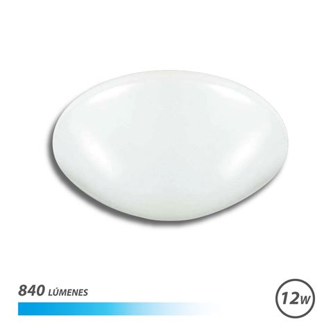 Plafonnier Elbat Ovale LED 12W 840lm - Lumière Froide 6500K - Diamètre 23cm