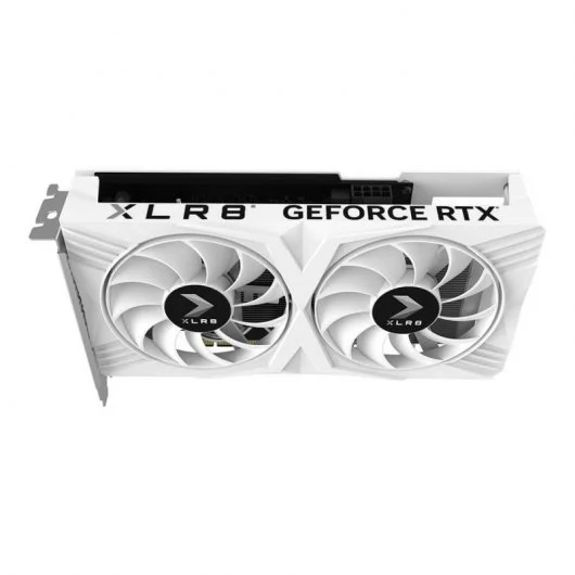 PNY GeForce RTX 4060 OC XLR8 Verto Ed. Carte graphique blanche 8 Go GDDR6 double ventilateur - PCIe 4.0, HDMI, DisplayPort