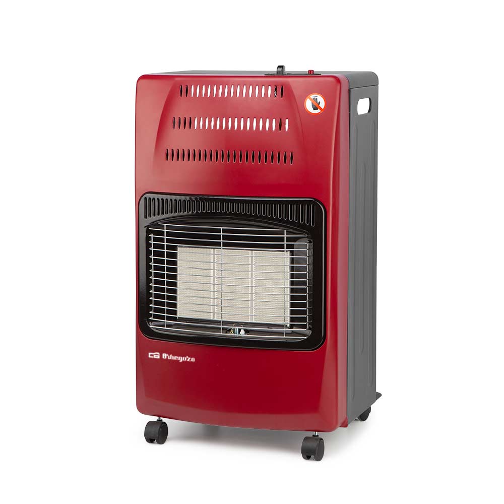 Poêle pliant Orbegozo HCE 62 - Puissant et sûr pour chauffer de grands espaces de manière homogène - Triple système de sécurité - Facile à transporter et à utiliser - Fonctionne au gaz butane et propane