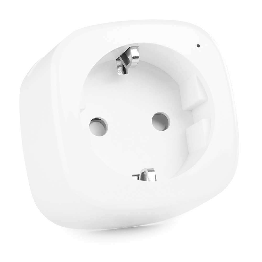 Prise intelligente Wifi Orbegozo ENW 1000 - Commande vocale avec Alexa et Google Home - Programmation flexible 24h/24 et 7j/7 - Économies d'énergie - Puissance maximale 3680W
