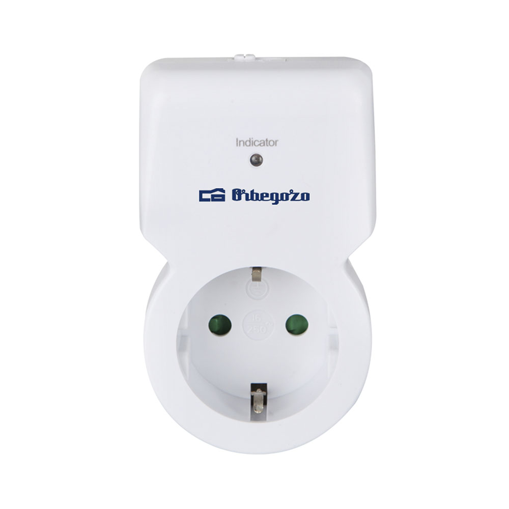 Prise sans fil Orbegozo Pg 30 avec télécommande - Contrôlez vos appareils à distance - 4 fréquences possibles - Portée maximale 30 mètres - Facile à utiliser - Puissance maximale 3600W