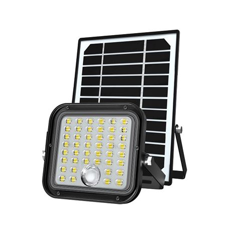 ✓ Projecteur LED Solaire Elbat - 10W - 1500lm avec Capteur + Télécommande  couleur Plusieurs couleurs en stock - 123CONSOMMABLES