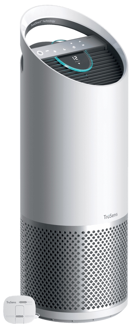 Purificateur d'air Leitz TruSens Z3000 - Lampe UVC - Élimine les gaz/odeurs COV - Jusqu'à 70 m2 - Couleur blanche