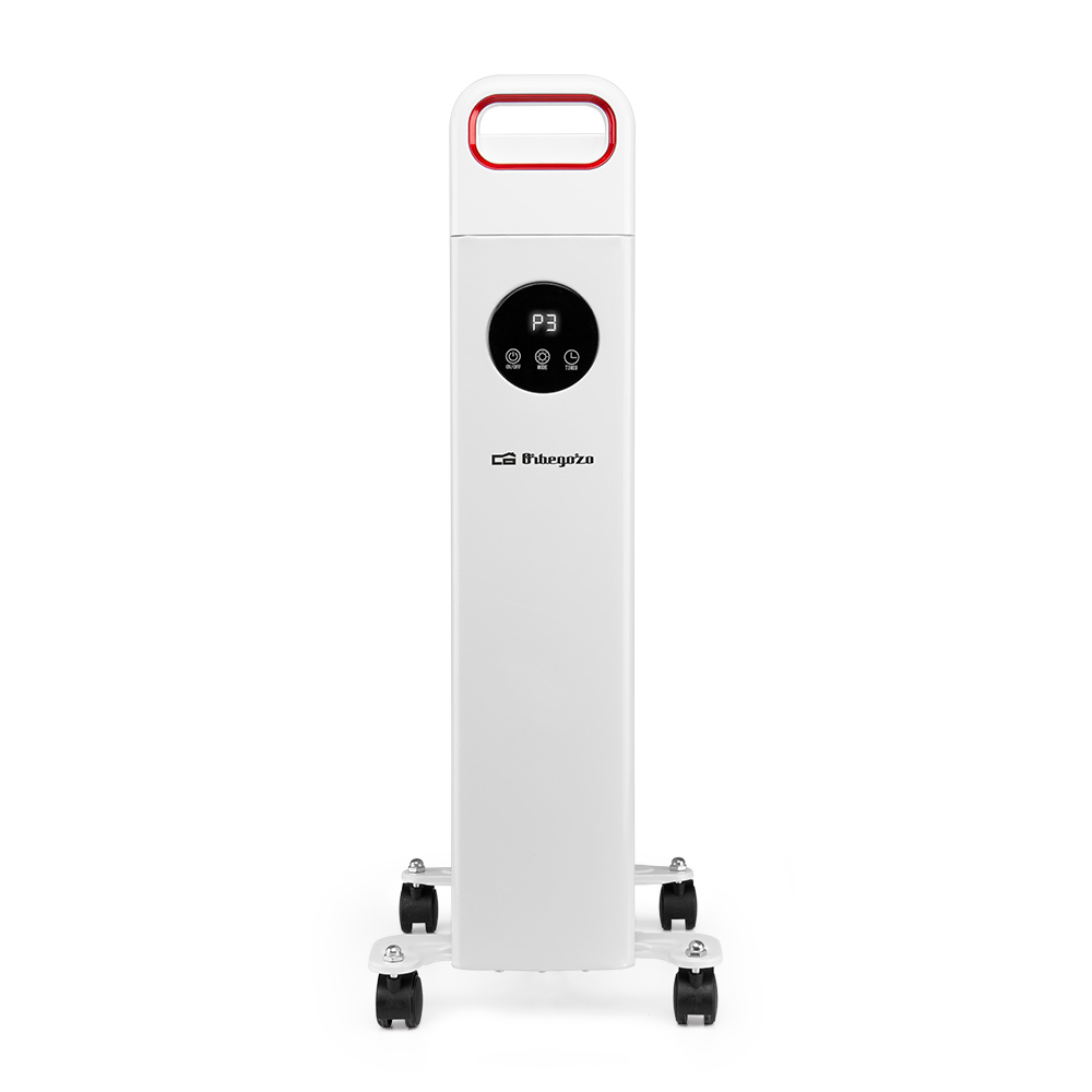 Radiateur à huile intelligent Orbegozo RAW 2500 - Puissant et programmable - Connexion Wi-Fi - Sûr et silencieux - Facile à transporter