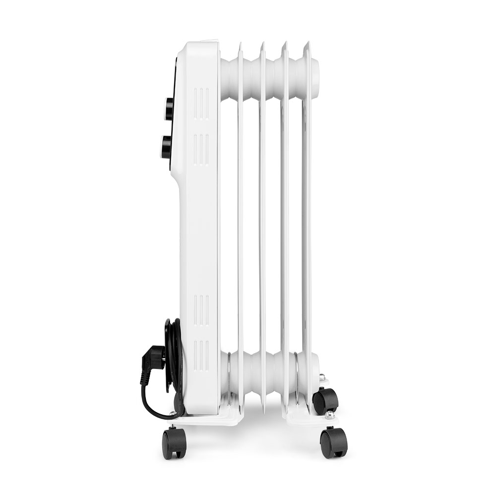 Radiateur à huile Orbegozo RS 1000 Elegance - Puissant et silencieux - Protection contre la surchauffe et anti-basculement - Facile à transporter et à manipuler