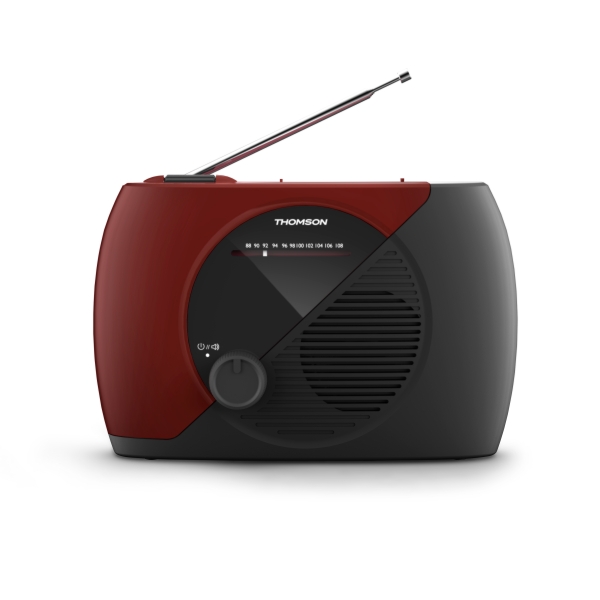 Radio FM portable Thomson RT353 - Couleur Ganate/Noir