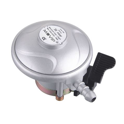 Réducteur de gaz butane Muvip - Pression de sortie 30 mbar - Raccord d'entrée 20 mm