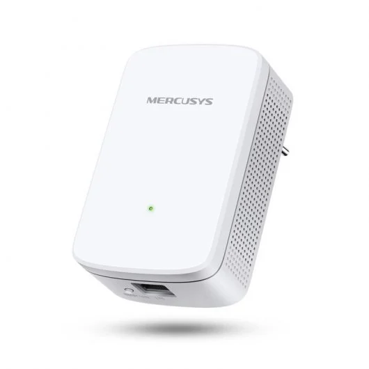 Répéteur d'extension de réseau WiFi Mercusys - Jusqu'à 300 Mbps - 1x RJ-45, bouton WPS