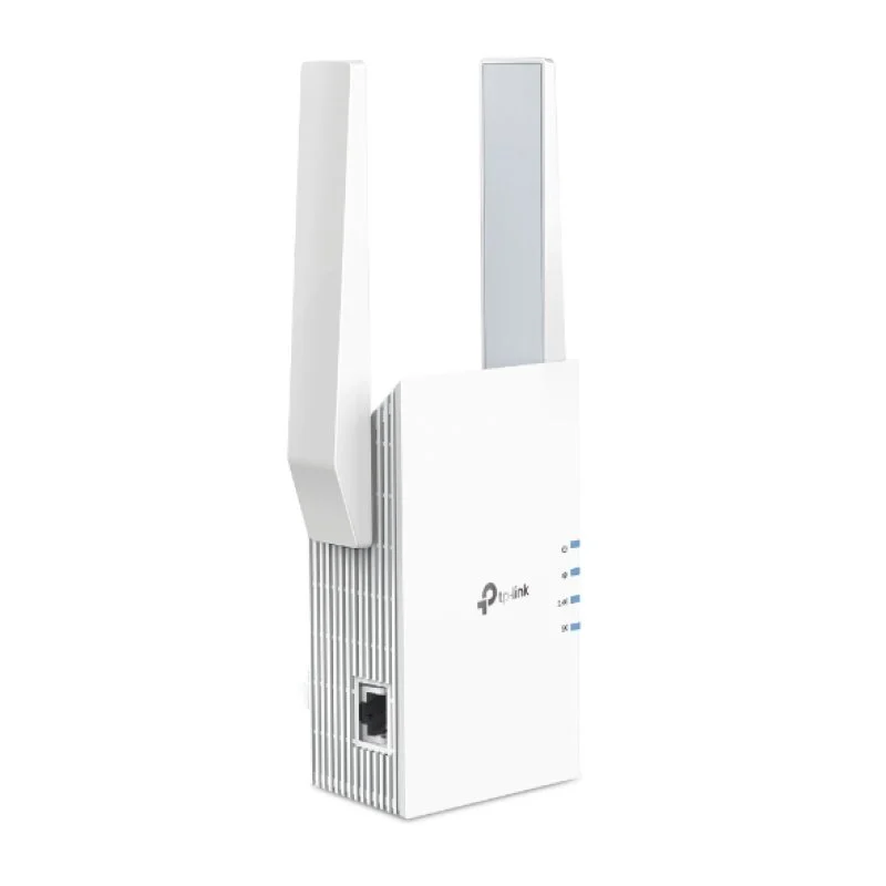 Répéteur réseau double bande TP-Link RE705X WiFi 6 AX300 - Vitesse jusqu'à 3000 Mbps - Port Ethernet Gigabit - Mode point d'accès - 2 antennes externes