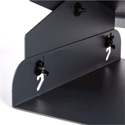 Repose-pieds en métal Fellowes Professional Series - 3 réglages de hauteur - Surface 560x340mm - Système antidérapant