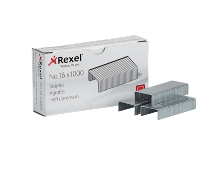 Rexel Boite de 1000 Agrafes 24/6 - Jusqu'à 20 Feuilles - Acier Haute Qualité - Pin 6mm