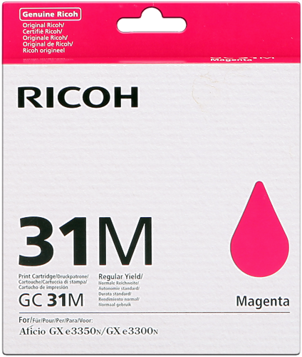 Ricoh cartouche encre GC-31M magenta