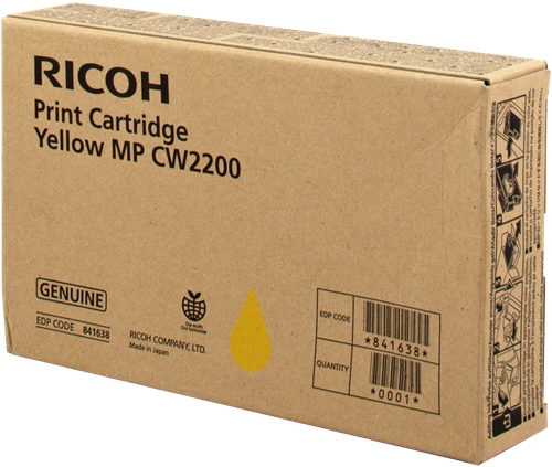 Ricoh cartouche encre 841638 jaune