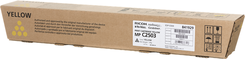 Ricoh 841929 (MP C2503y) jaune