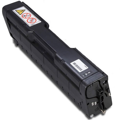 Toner compatible Ricoh Aficio SP-C221N noir - Remplace 406052
