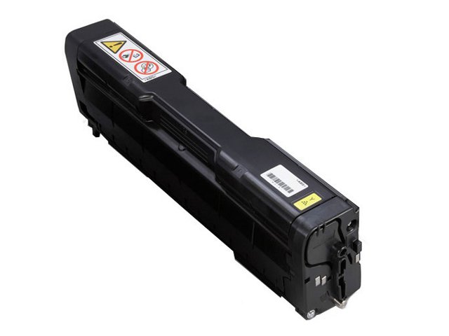 Toner compatible Ricoh Aficio SP-C352DN jaune - Remplace 407386/SPC352E