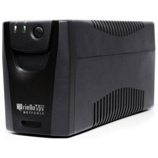 Riello Net Power UPS 800 VA/480W - Technologie Line Interactive - USB, 4x IEC 320