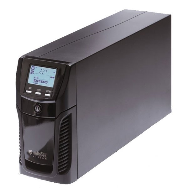 Riello Vision Tower 1100 UPS 1100VA 880W - Ligne 10` Interactif 4x IEC 320, USB 2.0, RS-232