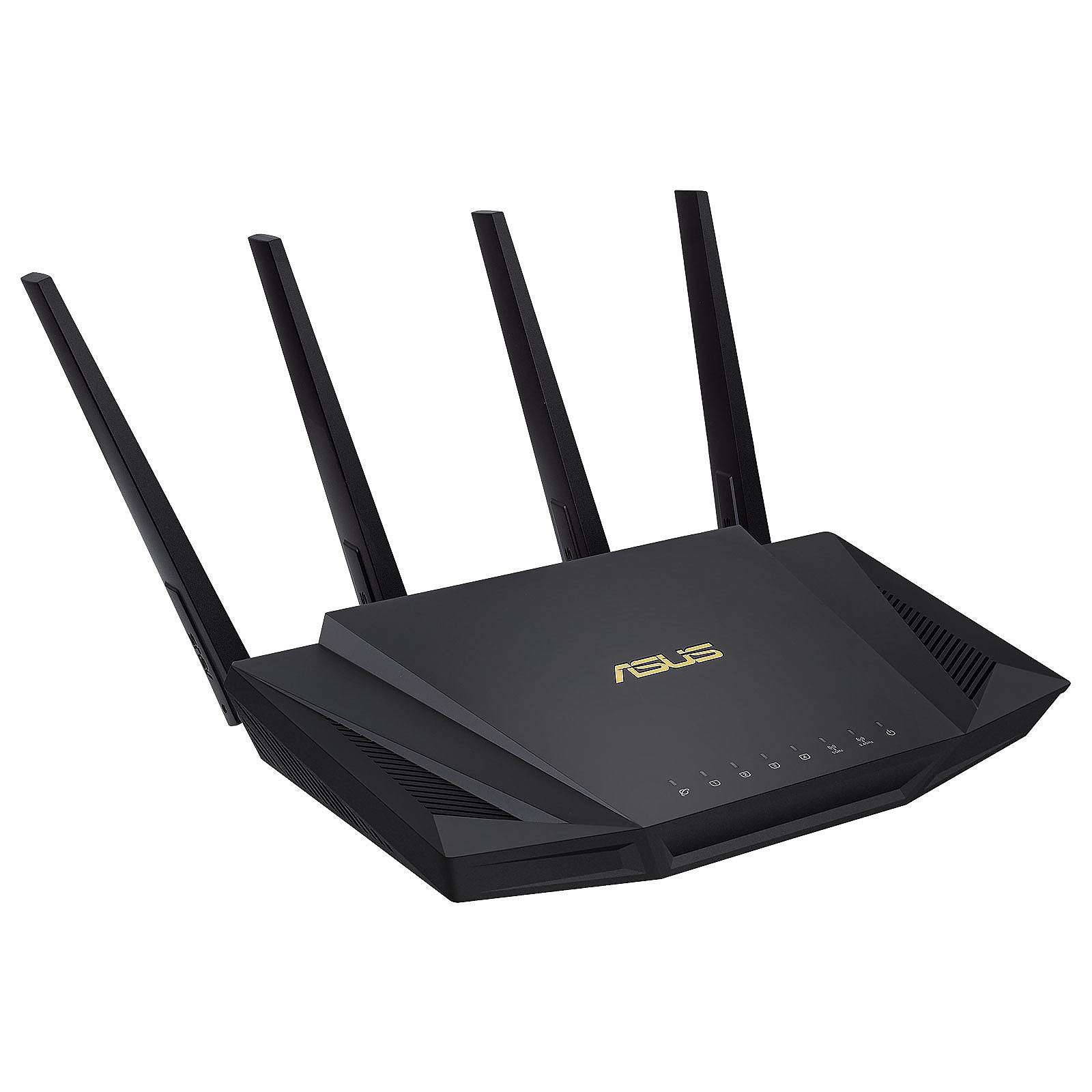 Routeur Asus RT-AX58U V2 AX 3000 WiFi 6 Dual Band - Débit combiné d'environ 3000Mbps - 4 Ports LAN RJ45, 1 Port WAN RJ45 - 4 Antennes Externes