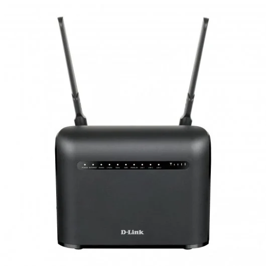Routeur D-Link 4G LTE Cat4 WiFi AC1200 Dual Band - Vitesse jusqu'à 1200 Mbps - 2 Antennes Externes - 3 Ports RJ-45