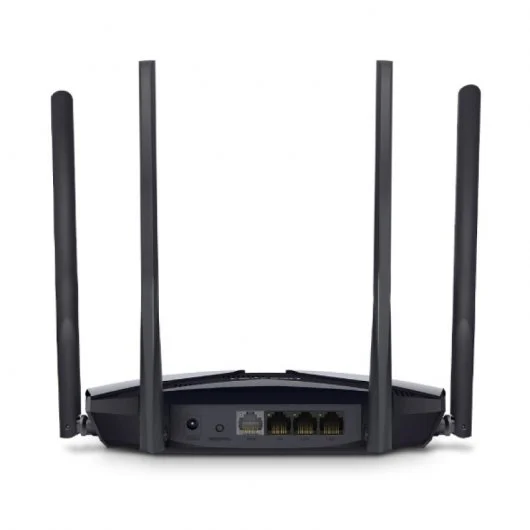 Routeur double bande Mercusys WiFi 6 AX3000 - 4 ports 10/100/1000Mbps - 4 antennes 5dBi - OFDMA, MU-MIMO