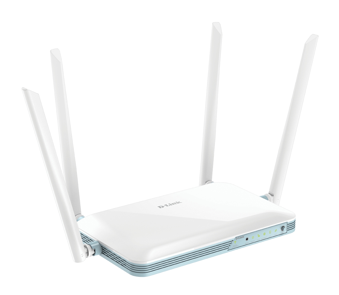 Routeur intelligent WiFi D-Link Eagle Pro AI N300 - Jusqu'à 300 Mbps - 4 ports LAN 10/100 Mbps et 1 port WAN 10/100 Mbps - 4 antennes externes