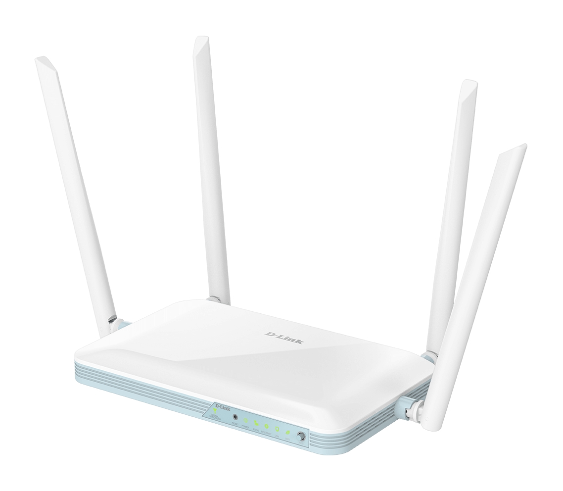 Routeur intelligent WiFi D-Link Eagle Pro AI N300 - Jusqu'à 300 Mbps - 4 ports LAN 10/100 Mbps et 1 port WAN 10/100 Mbps - 4 antennes externes