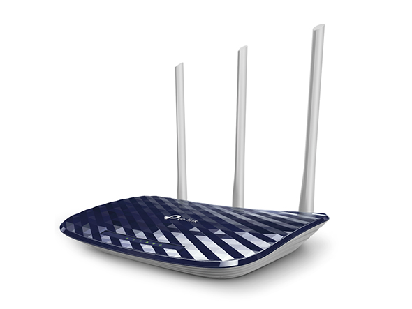 Routeur sans fil bi-bande TP-Link AC750 - 300Mo en 2,4GHZ et 433Mo en 5GHZ - Ethernet 4P - 2 Antennes Fixes