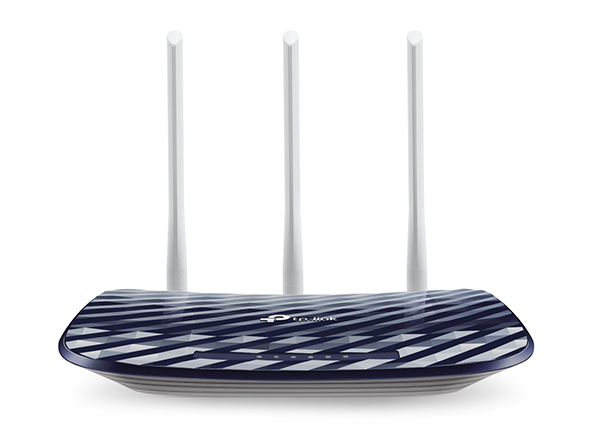 Routeur sans fil bi-bande TP-Link AC750 - 300Mo en 2,4GHZ et 433Mo en 5GHZ - Ethernet 4P - 2 Antennes Fixes