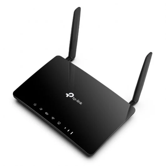 Routeur sans fil TP-Link Dual Band 4G+ LTE AC1200 - 4 ports LAN RJ-45 - Emplacement pour carte SIM - 2 antennes amovibles