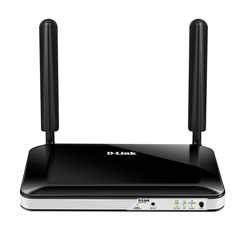 Routeur sans fil WiFi D-Link 4G LTE - Jusqu'à 150 Mbps - 4 ports RJ45 10/100 Mbps - 2 antennes externes - Couleur noire