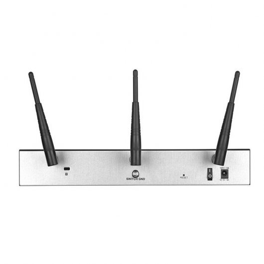 Routeur VPN unifié WiFi professionnel double bande D-Link - Jusqu'à 1300 Mbps - 2 ports LAN et 2 ports WAN - 3 antennes externes amovibles