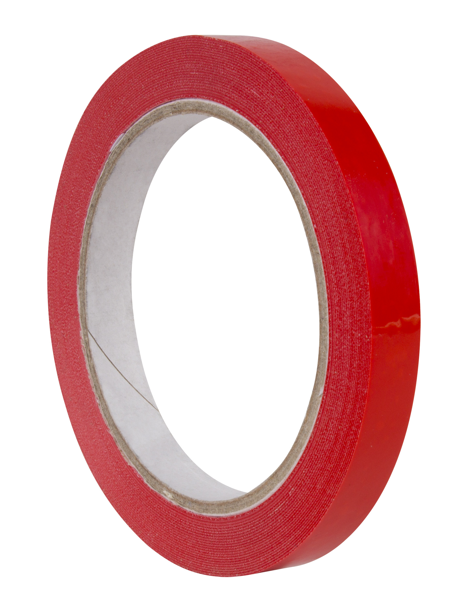 Ruban Adhésif Apli Rouge 12mm x 66m - Résistant à la Déchirure - Facile à Couper - Idéal pour l'Artisanat et l'Emballage - Rouge