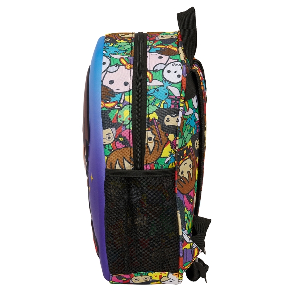 Sac à dos 3D Safta Harry Potter - Poignée - Porte-bouteille latéral - 27 x 33 x 10 cm - Bleu