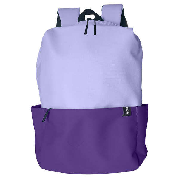 Sac à dos Dohe Duo - Fabriqué en polyester imperméable - Grand compartiment principal avec poche pour ordinateur portable/tablette - Bretelles larges et rembourrées - Dos renforcé