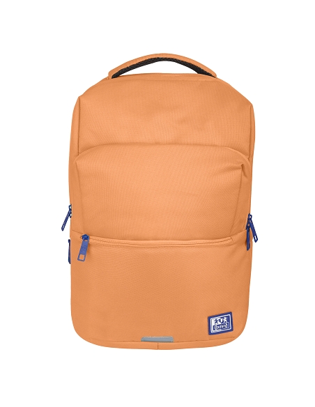 Sac à dos Oxford B-Ready 28 L - Dimensions 42 x 30 x 15 cm - Poche rembourrée - Poignée supérieure - Housse de pluie - Polyester recyclé RPET - Couleur pêche